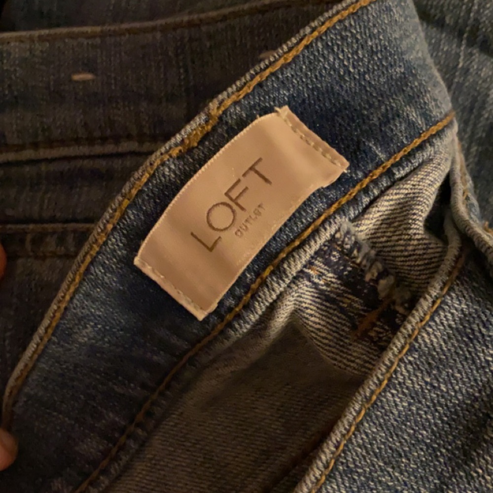 LOFT outlet boyfriend jeans